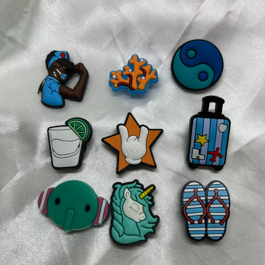 Pins bleus